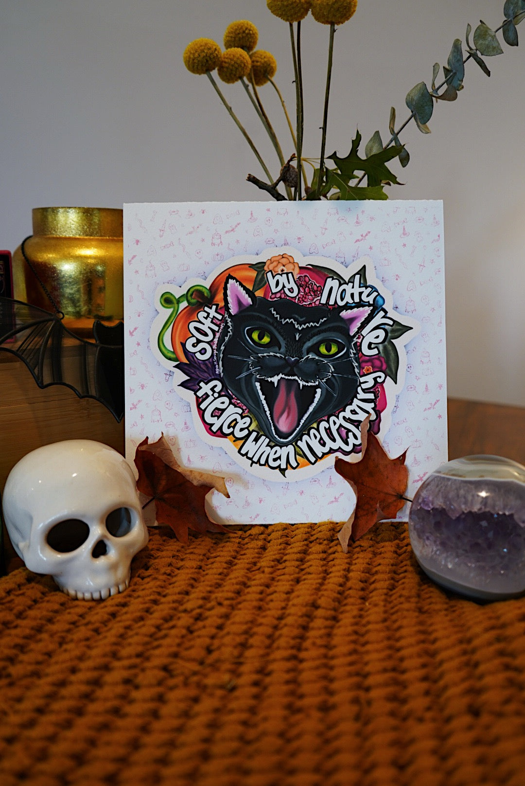 Soft by Nature, Fierce When Necessary - Art & Illustration