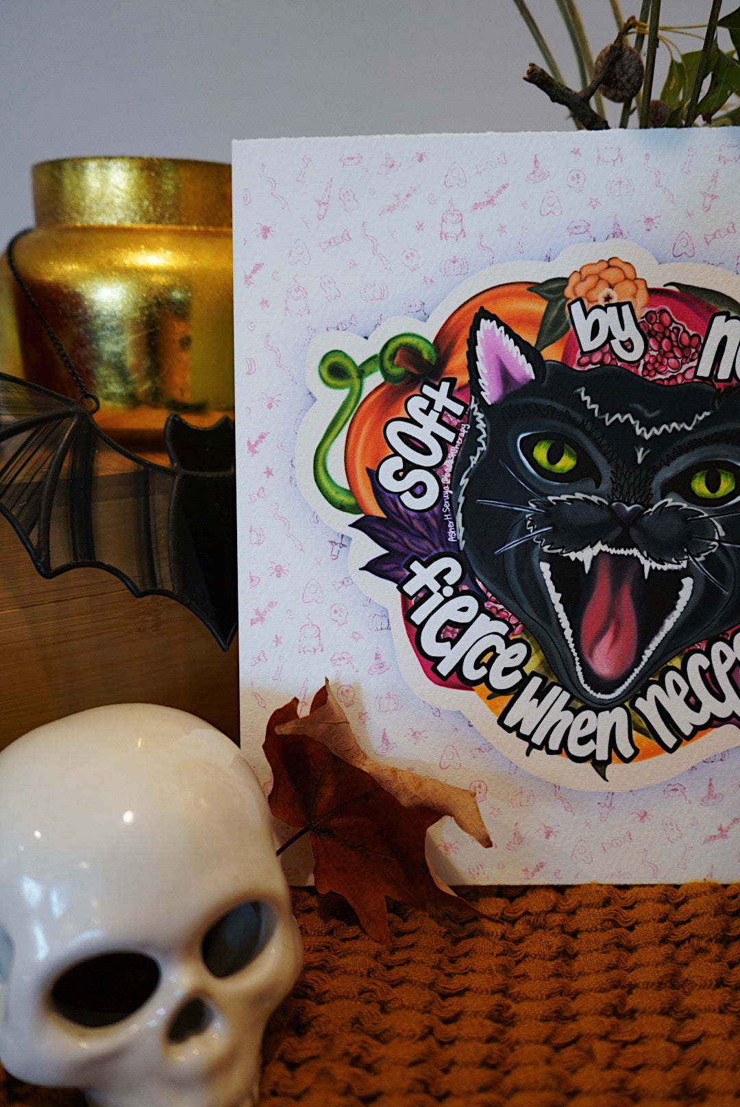 Soft by Nature, Fierce When Necessary - Art & Illustration