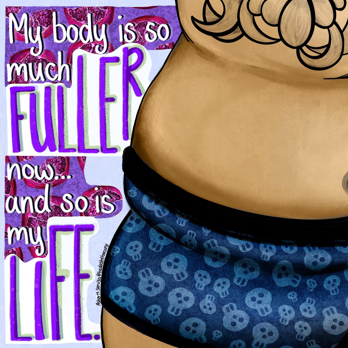 Fuller Body, Fuller Life - Art & Illustration