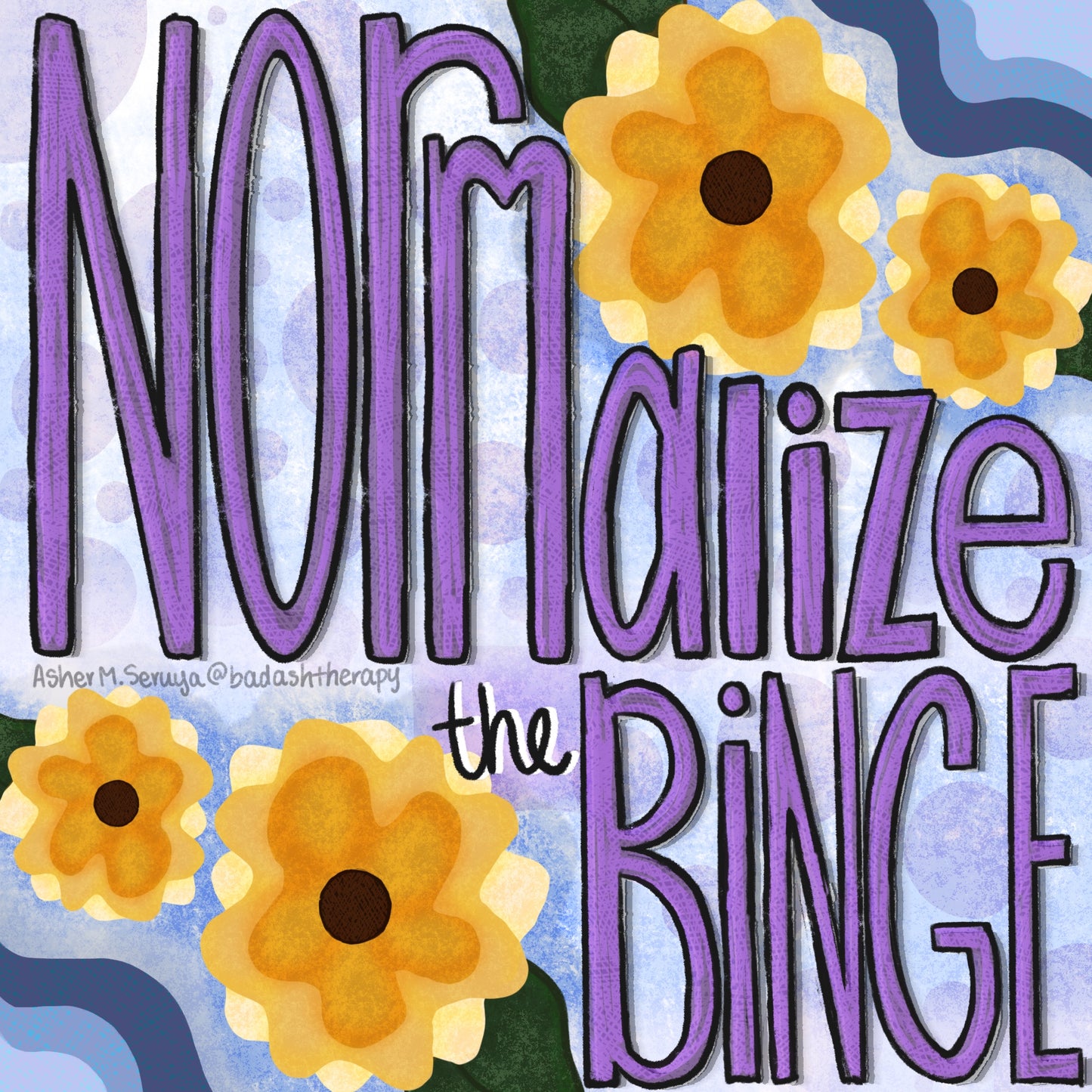 Normalize the Binge - Art & Illustration