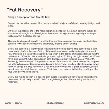 Fat Recovery Digital Artwork - Art & Illustration