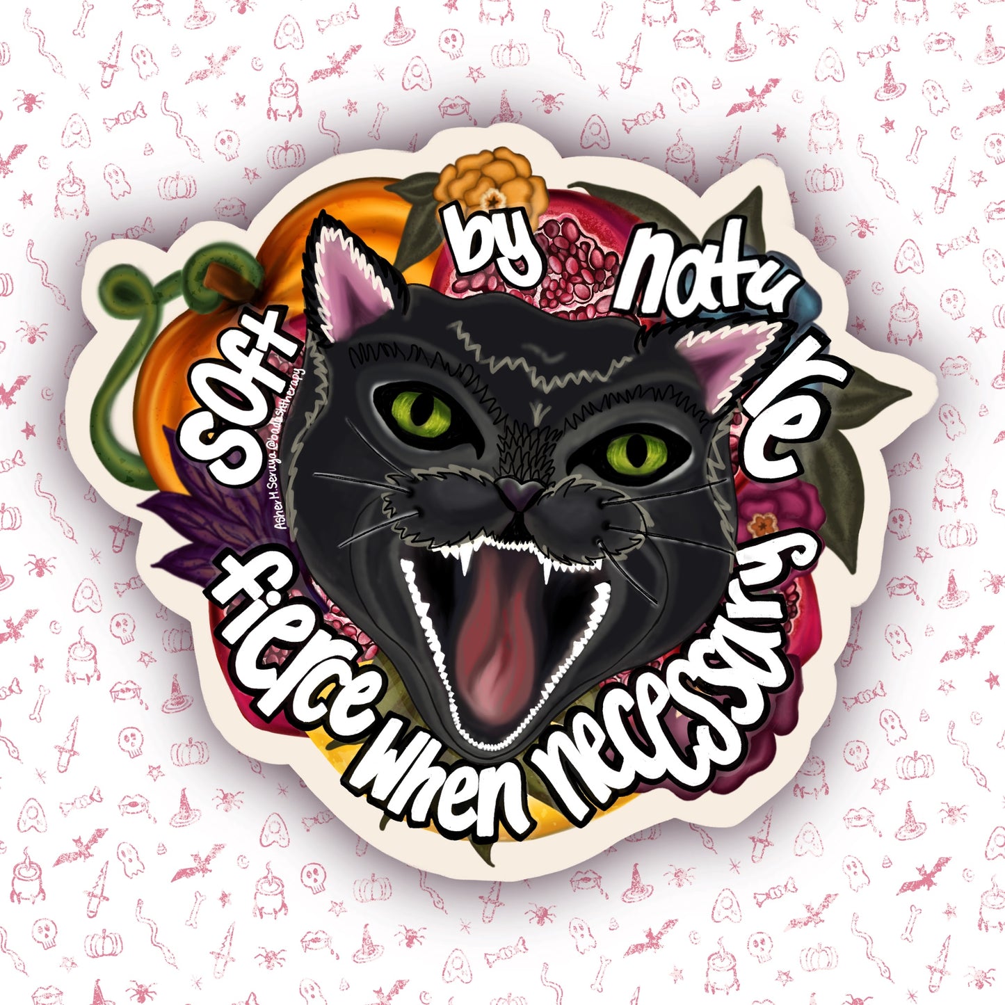 Soft by Nature, Fierce When Necessary - Art & Illustration