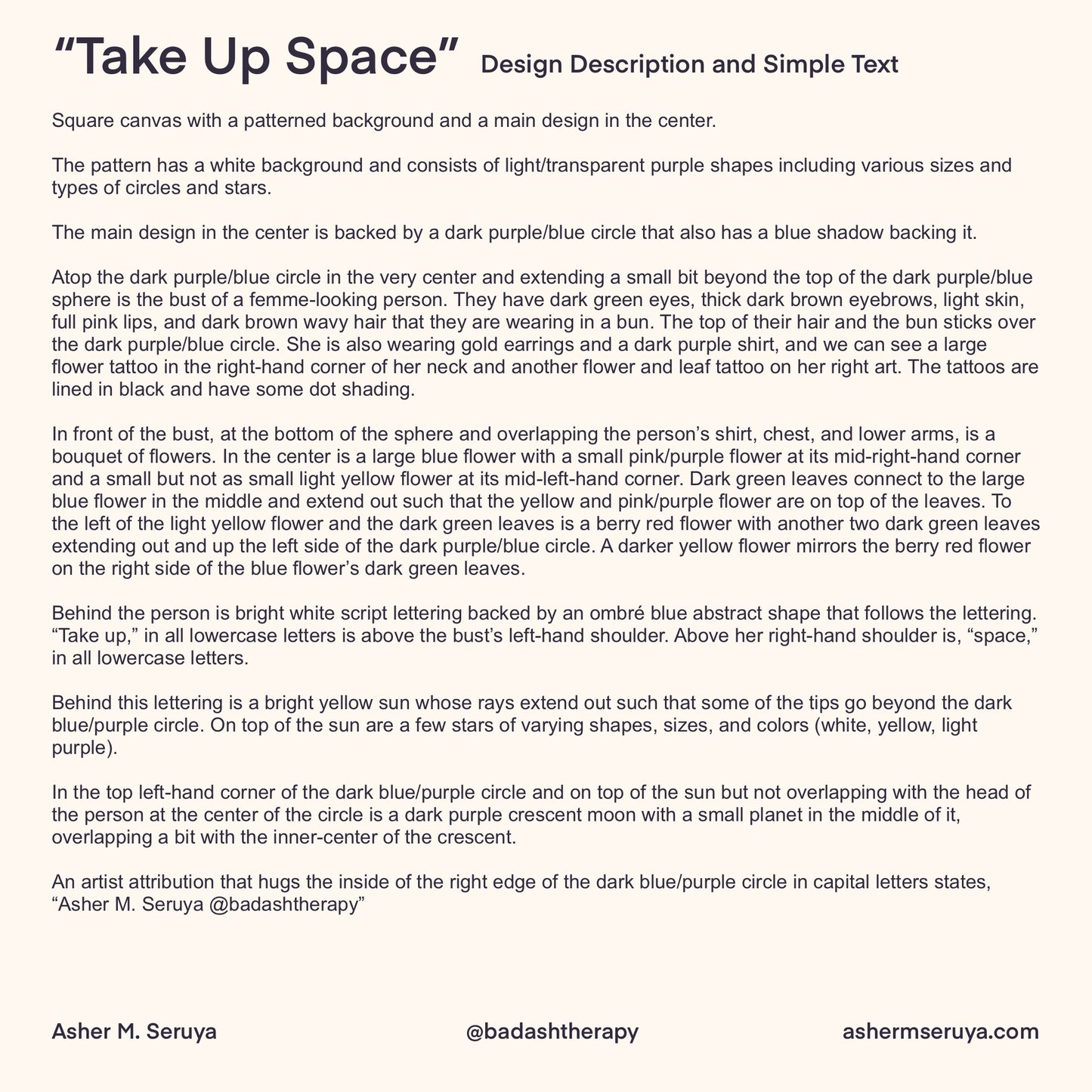 Take Up Space - Art & Illustration