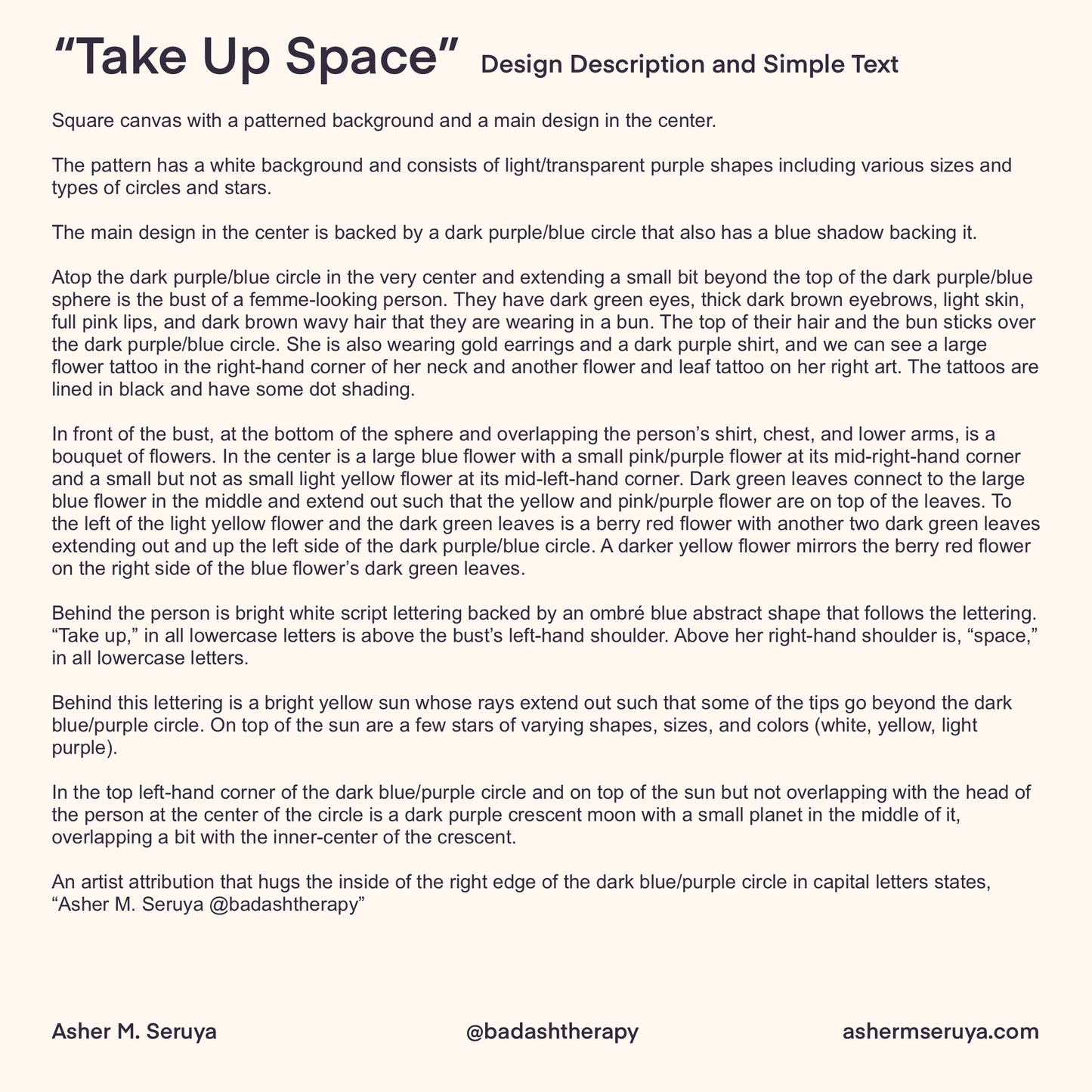 Take Up Space - Art & Illustration