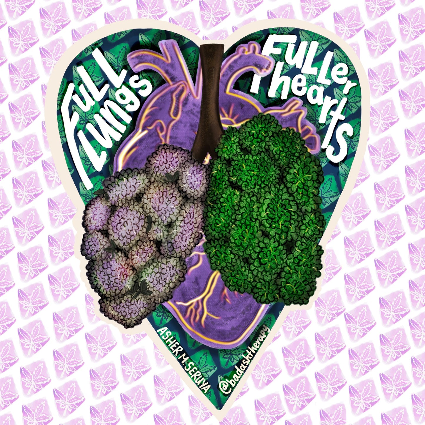 Full Lungs, Fuller Hearts - Art & Illustration