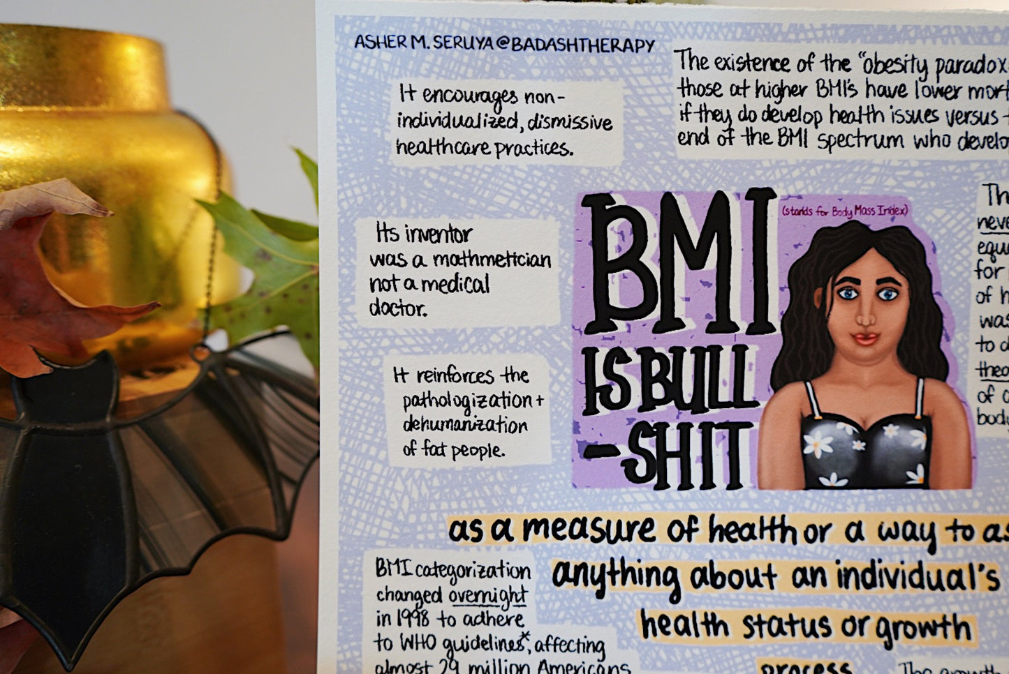 BMI is Bullshit - Illustrated Infographic