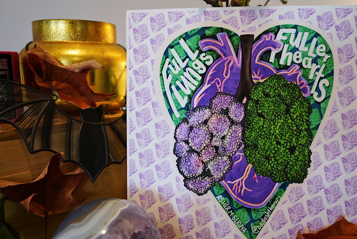 Full Lungs, Fuller Hearts - Art & Illustration