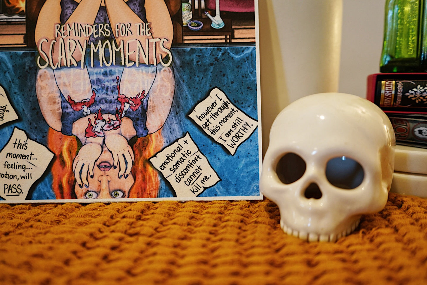 Reminders for the Scary Moments - Illustrated Infographic