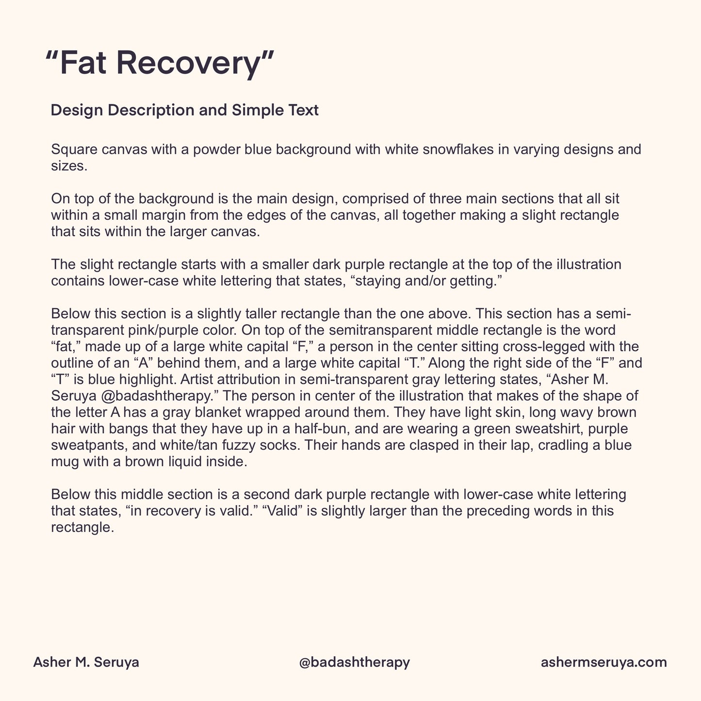 Fat Recovery - Art & Illustration