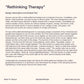 Rethinking Therapy Digital Artwork - Art & Illustration
