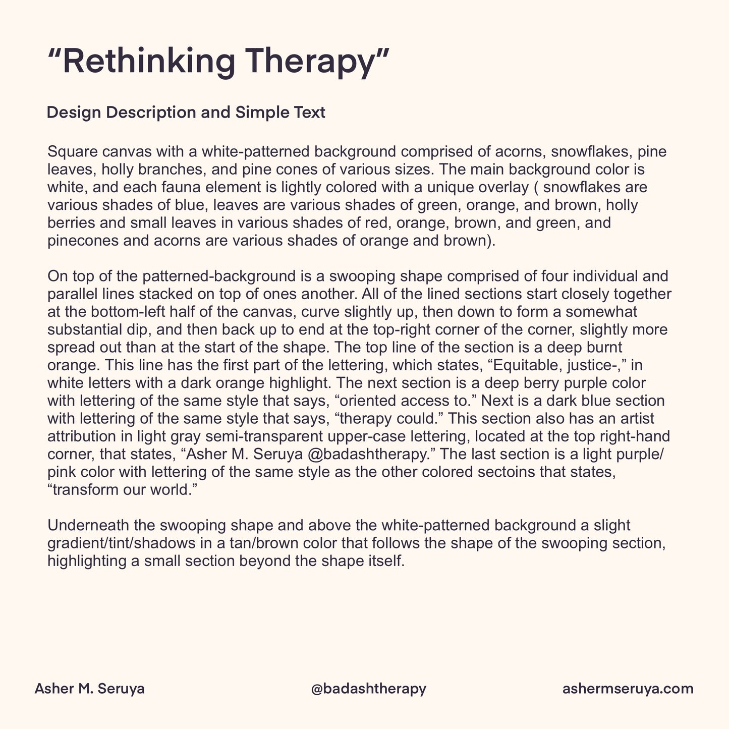 Rethinking Therapy - Art & Illustration