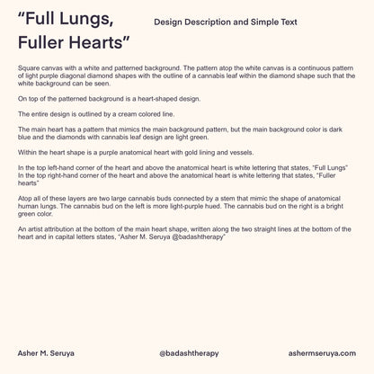 Full Lungs, Fuller Hearts Digital Artwork - Art & Illustration