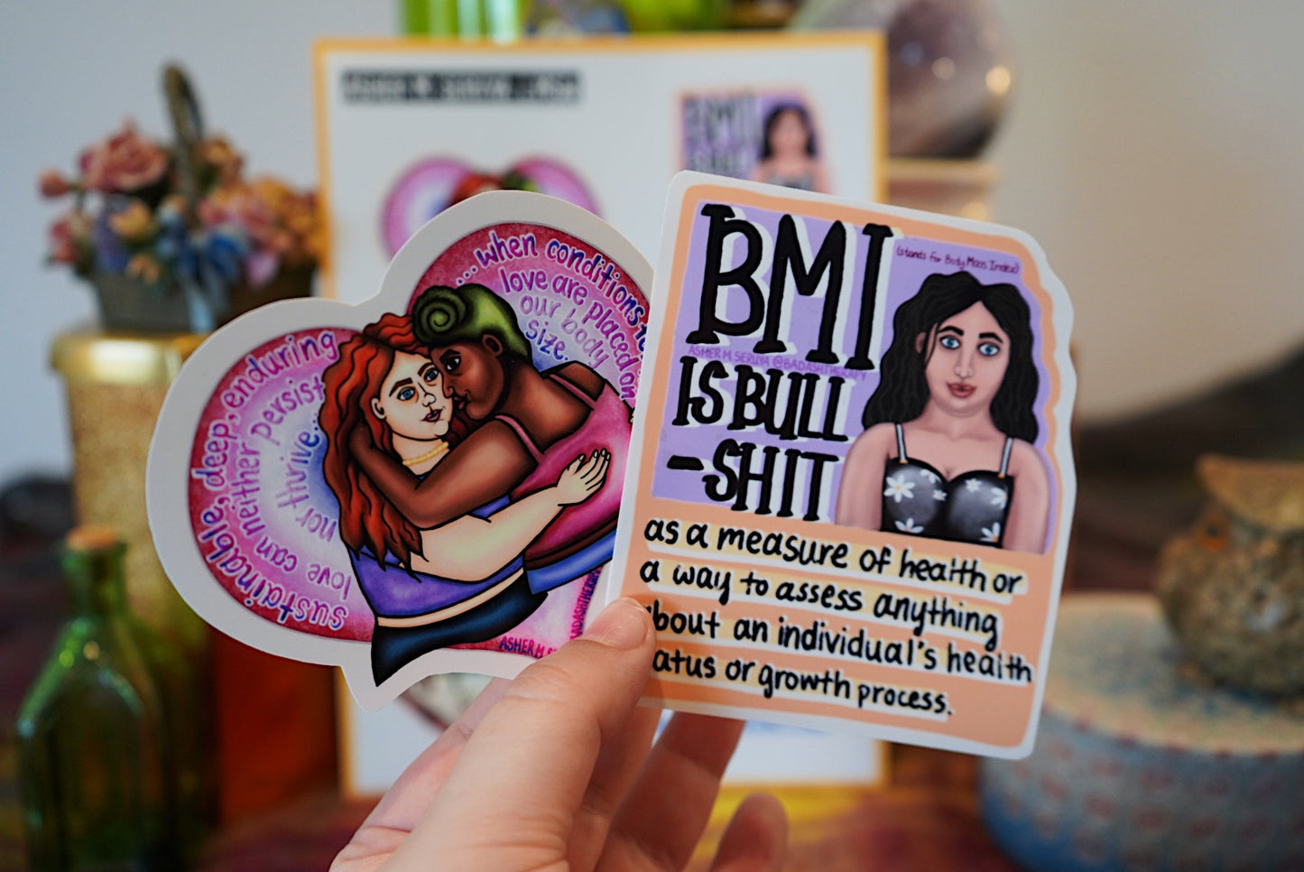 BMI is Bullshit Sticker - Large