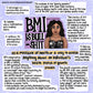 BMI is Bullshit Digital Artwork - Illustrated Infographic