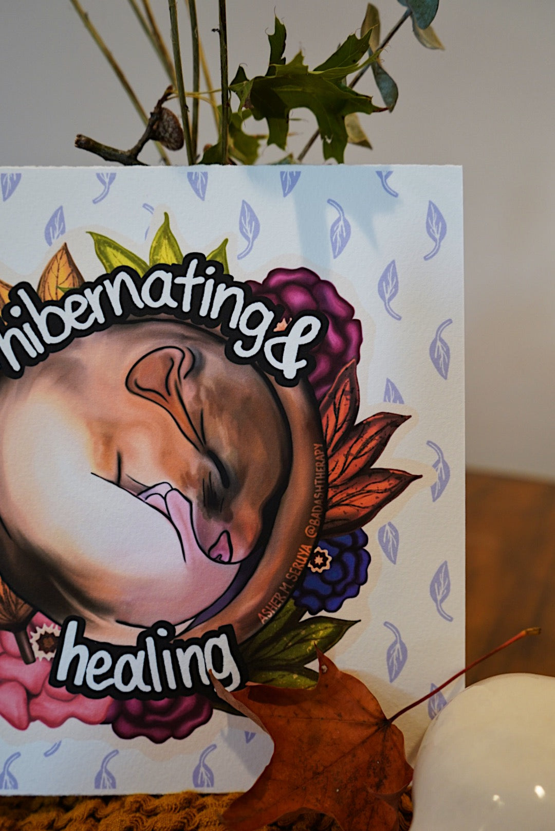 Hibernating & Healing - Art & Illustration
