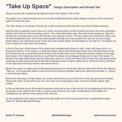Take Up Space - Art & Illustration